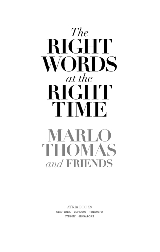 The Right Words at the Right Time