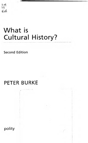 What is Cultural History?