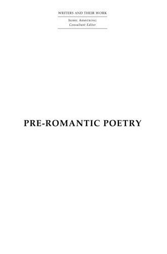 Pre-Romantic Poetry
