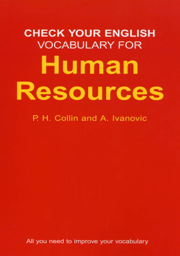Dictionary of Human Resources and Personnel Management: Over 8,000 Terms Clearly Defined