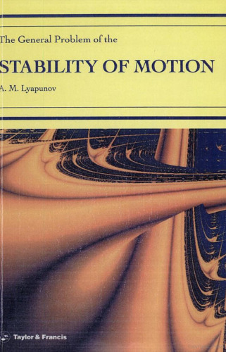 General Problem of the Stability Of Motion