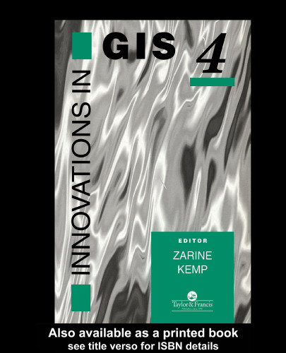 Innovations In GIS