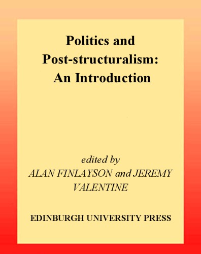 Politics and post-structuralism: an introduction