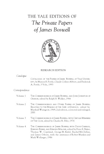 James Boswell's Life of Johnson: Manuscript Edition: Volume 3, 1776–1780
