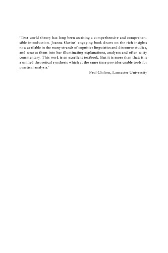 Text World Theory: An Introduction