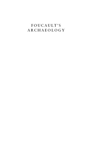 Foucault's Archaeology: Science and Transformation