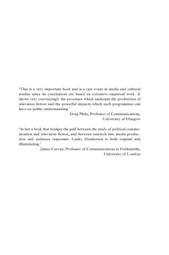 Social Issues in Television Fiction