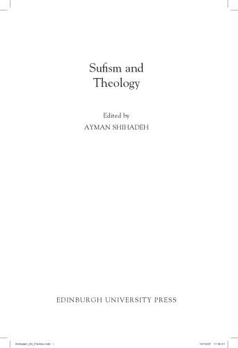 Sufism and Theology