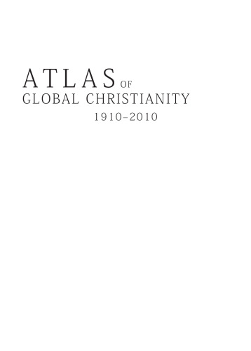 Atlas of Global Christianity