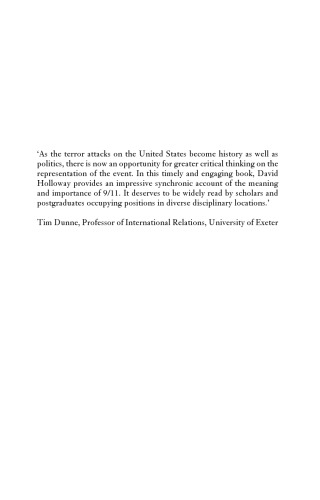 9/11 and the War on Terror