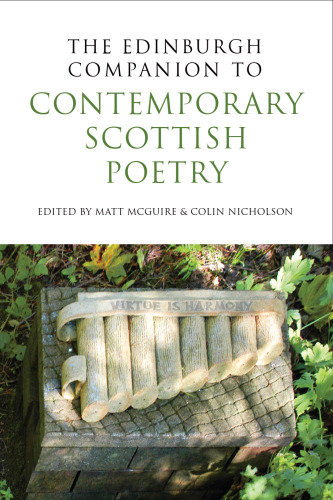 The Edinburgh Companion to Contemporary Scottish Poetry