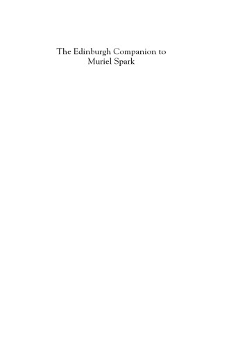 The Edinburgh Companion to Muriel Spark