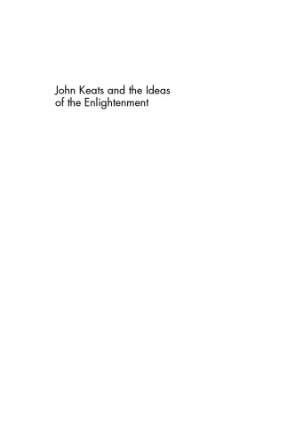 John Keats and the Ideas of the Enlightenment
