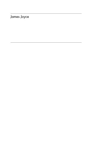 James Joyce: A Critical Guide