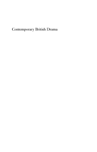 Contemporary British Drama