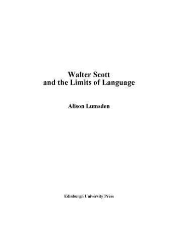 Walter Scott and the Limits of Language