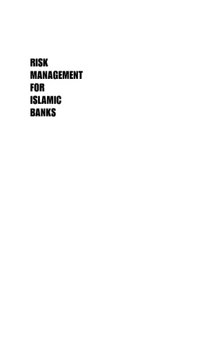 Risk Management for Islamic Banks