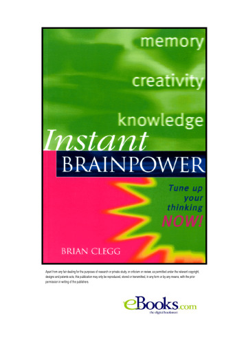Instant Brainpower: Tune Up Your Thinking Now! (Instant (Kogan Page))