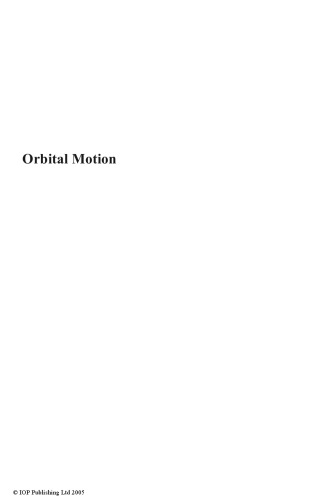 Orbital Motion