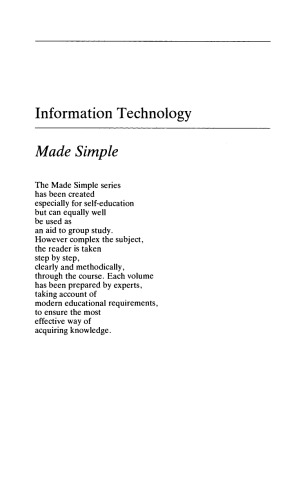 Information Technology. Made Simple