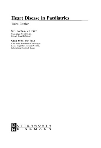 Heart Disease in Paediatrics