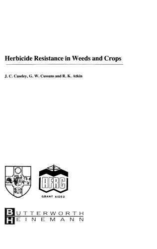 Herbicide Resistance in Weeds and Crops