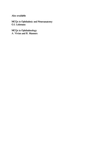 Multiple Choice Questions in Ophthalmic and Neurophysiology