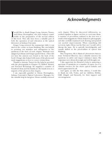 Essentials of Ophthalmic Lens Finishing