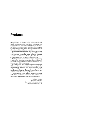 Plant Engineering Handbook