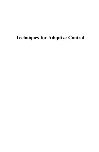 Techniques for Adaptive Control
