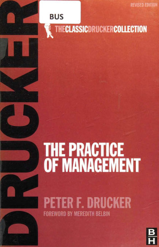 The practice of management /
