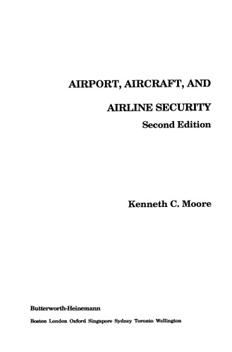 Airport, Aircraft, and Airline Security