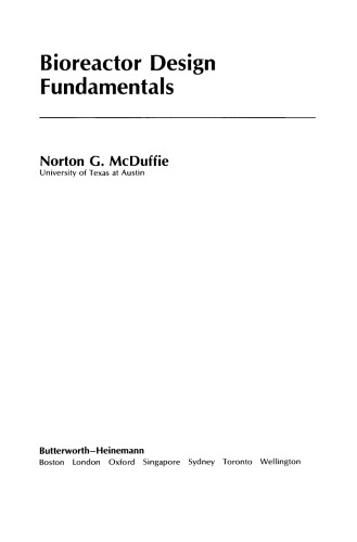 Bioreactor Design Fundamentals
