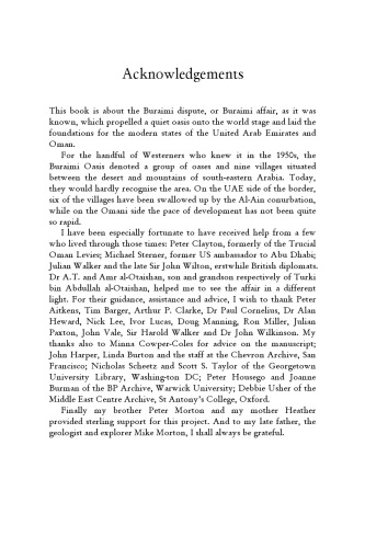 Buraimi: The Struggle for Power, Influence and Oil in Arabia