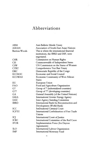 The Diplomacy of Hope: The United Nations since the Cold War