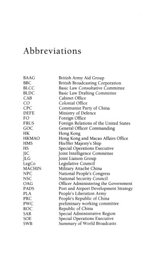 Hong Kong: Appointment with China