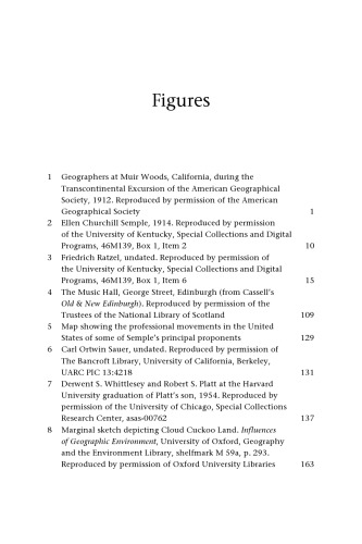 Bringing Geography to Book: Ellen Semple and the Reception of Geographical Knowledge