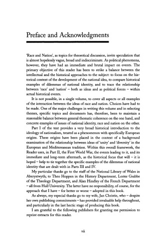 Race and Nation: A Reader