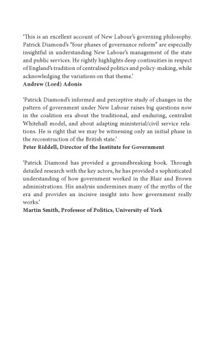 Governing Britain: Power, Politics and the Prime Minister