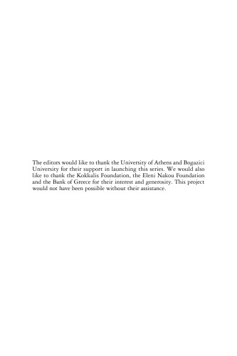 Ways to Modernity in Greece and Turkey: Encounters with Europe, 1850-1950