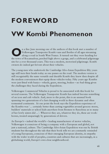 The Kombi Trail: Across Three Continents in a VW Van