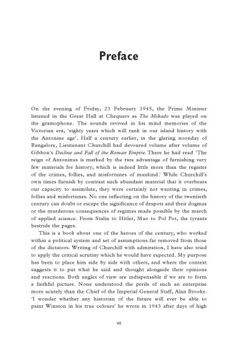 Churchill and Company: Allies and Rivals in War and Peace