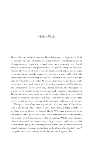 Alternatives to Appeasement: Neville Chamberlain and Hitler’s Germany