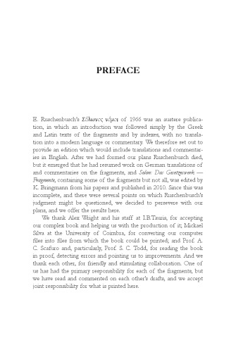 The Laws of Solon: A New Edition with Introduction, Translation and Commentary