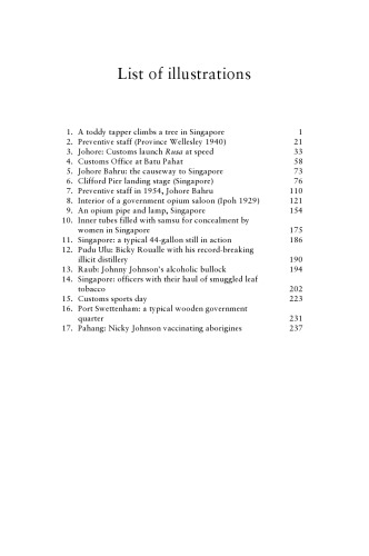 Eastern Customs: The Customs Service in British Malaya and the Opium Trade
