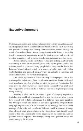 Climate Change In The Media: Reporting Risk And Uncertainty