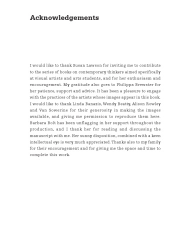Kristeva Reframed: Interpreting Key Thinkers for the Arts