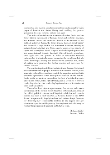 Cinema in Central Asia: Rewriting Cultural Histories