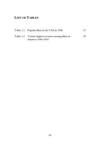 Hollywood Genres and Postwar America: Masculinity, Family and Nation in Popular Movies and Film Noir