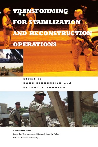 Transforming for Stabilization And Reconstruction Operations